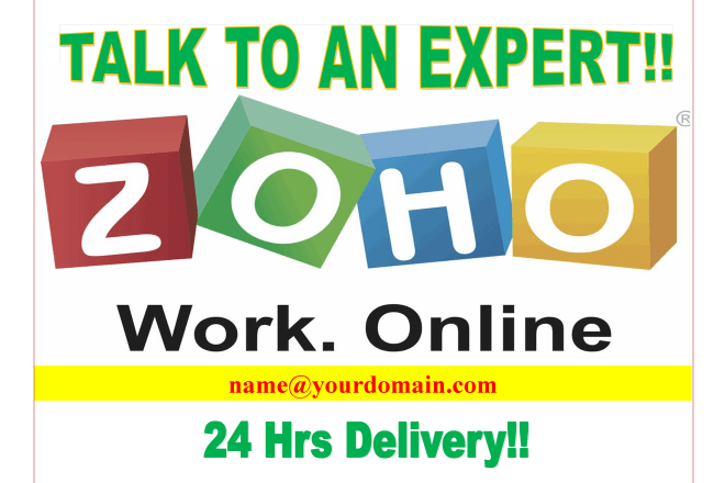 I will help set up free zoho mail,email, stop spam in 24 hrs