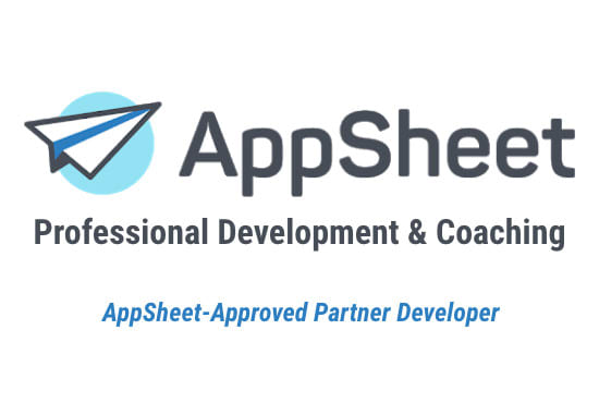 I will help you build your appsheet app or provide training