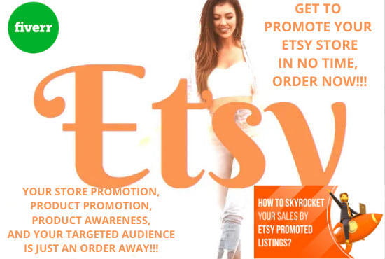 I will increase etsy traffic and boost your etsy promotion for etsy sales