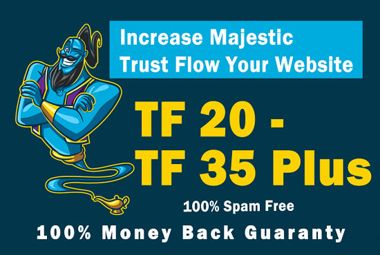 I will increase your website trust flow to tf30