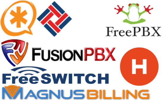 I will install astpp,asterisk,a2billing,freepbx,vicidial,mbilling voip platform for you