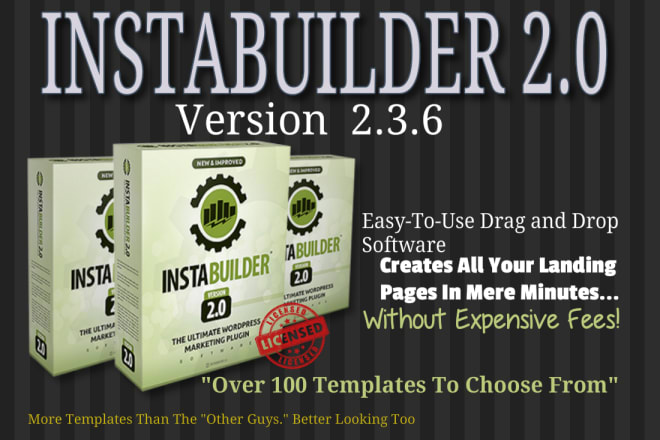I will install instabuilder for your wordpress website