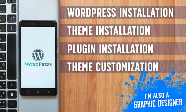 I will install wordpress and install your theme