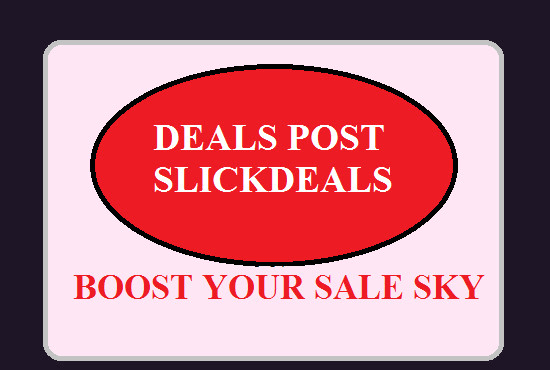 I will instantly post deals on all deals website