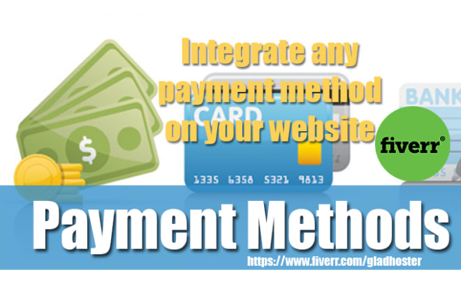 I will integrate any payment method in your website