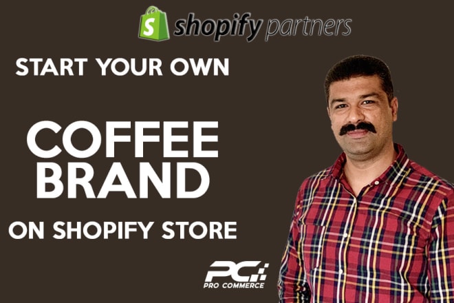 I will launch your private label coffee brand on shopify
