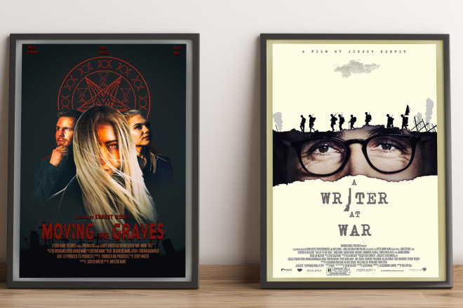 I will make a unique and creative movie poster for your film