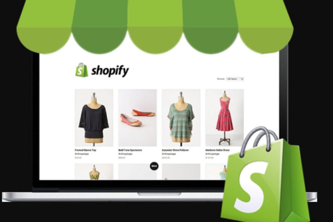 I will make an automated shopify dropshipping online store