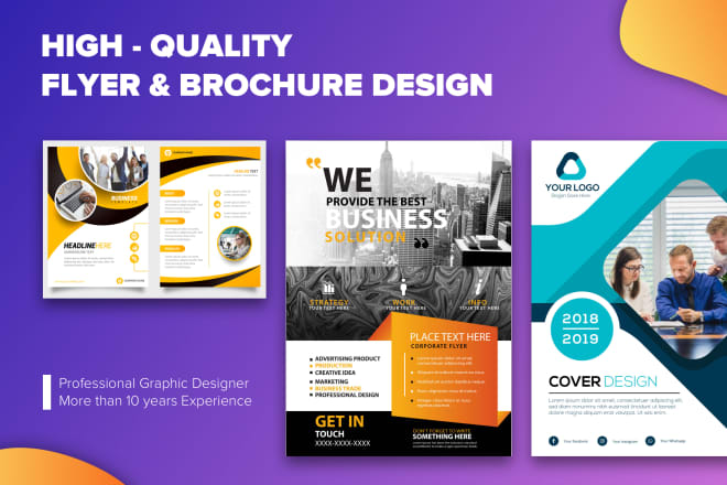 I will make flyer for your business