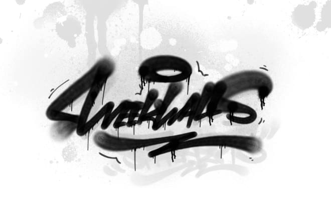 I will make graffiti tagging, typography and minimalist design I will make graffiti tagging, typography and minimalist design