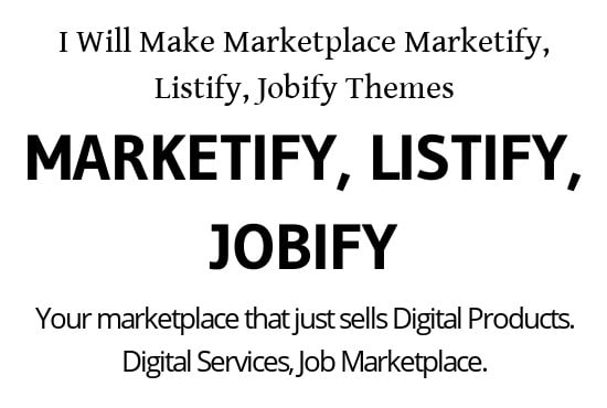 I will make marketplace marketify, listify, jobify themes