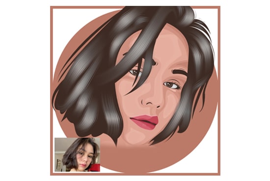 I will make professional vector or vexel portraits within 24 hours