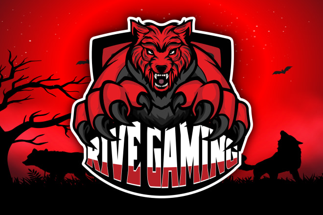 I will make top rated twitch, stream, clan and esports logo