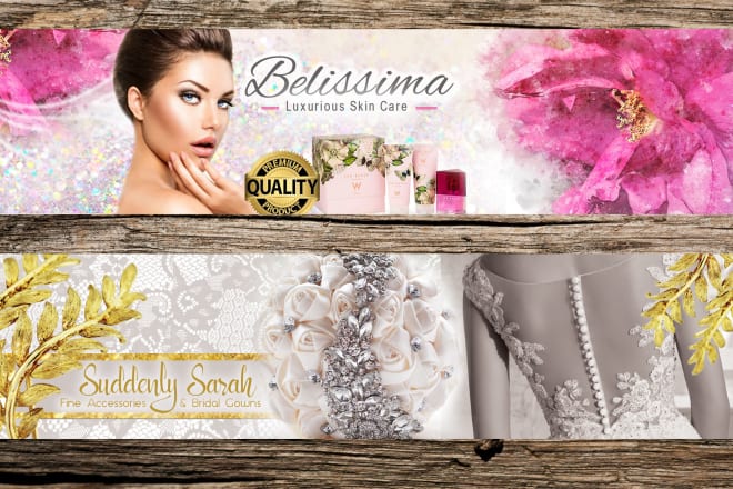 I will make you an amazing etsy banner or cover photo