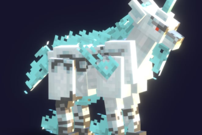 I will make you an exceptional model on minecraft
