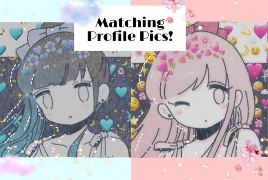 I will make you wholesome matching profile pictures