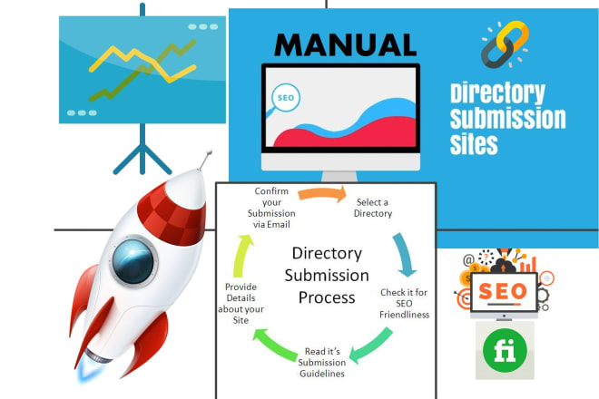 I will manually do 15 directory submission high PR websites