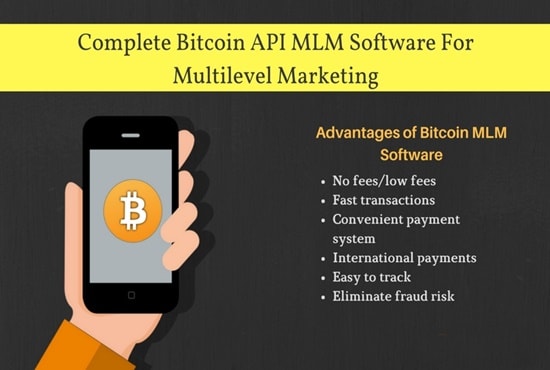 I will mlm website and application