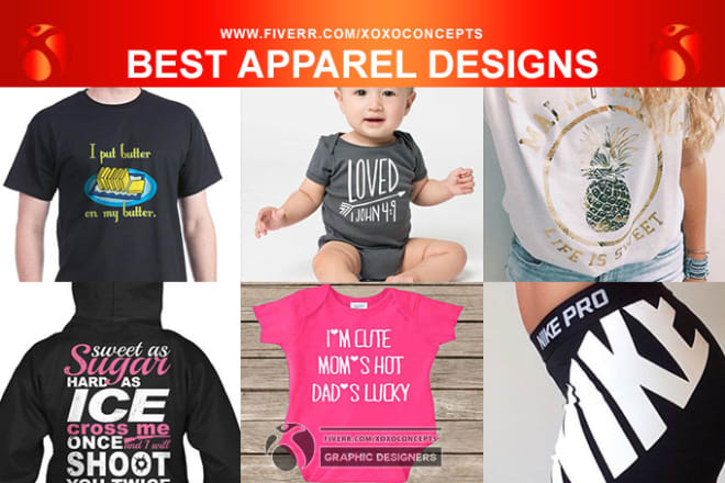 I will mockup your design on apparels and merchandise products