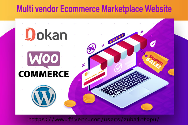 I will multi vendor ecommerce marketplace website