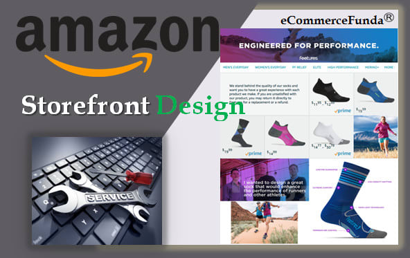 I will optimize and create amazon storefront for your brand