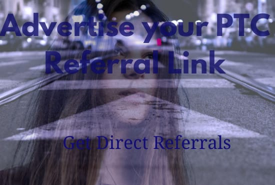 I will organic traffic,promote paid to click referral link 1 month