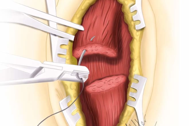 I will paint a highly detailed amazing anatomical illustration