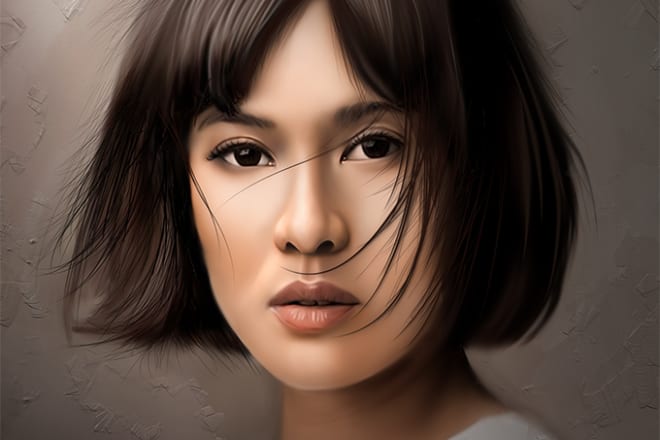 I will paint you a professional and realistic digital portrait