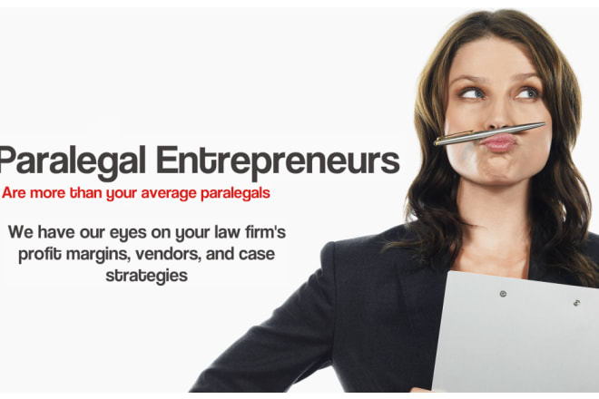 I will paralegal services and more