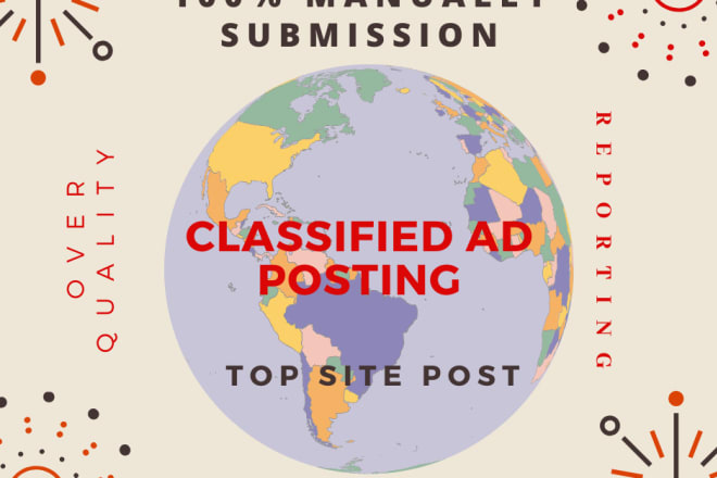 I will post your adds best 120 classified sites in USA