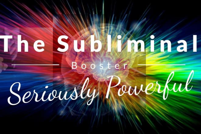 I will powerful custom subliminal affirmations audio for you
