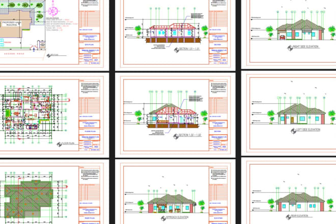I will prepare set of detailed construction drawings