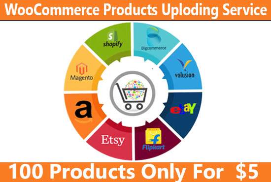 I will products upload and products listing to your ecommerce store