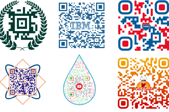 I will professional qr code generator print ready vector file