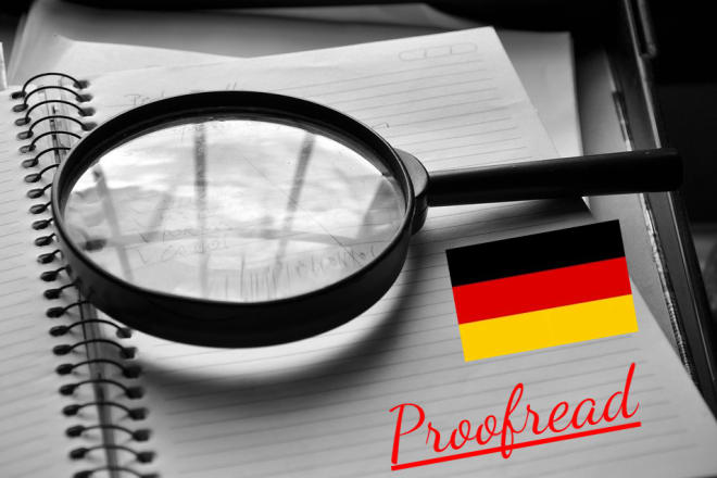 I will professionally check german texts for grammar, spelling and more, deutsch