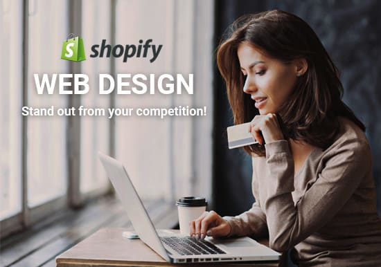 I will professionally design your shopify website