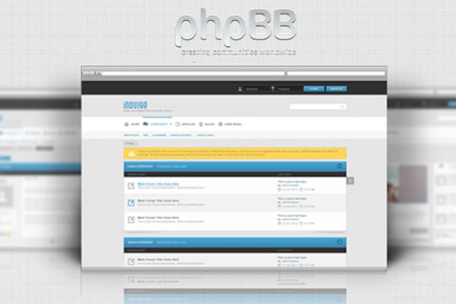 I will professionally install phpBB forum and theme