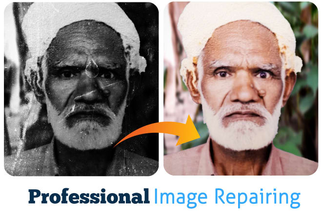 I will professionally repair and touchup your old pictures