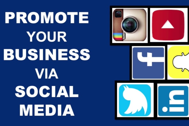 I will promote your company on social media