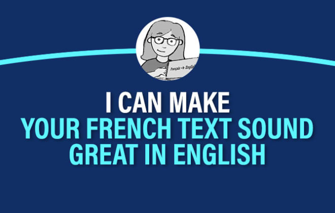 I will provide a professional french to english translation