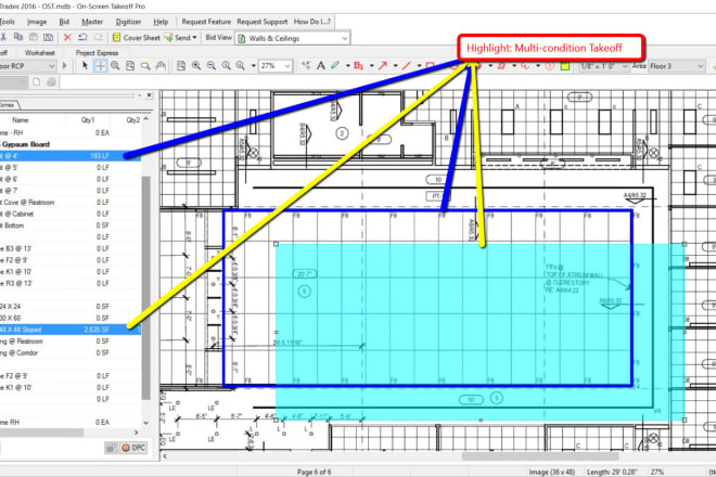 I will provide accurate material takeoff and cost estimation services