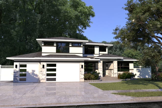 I will provide custom architectural design, 3d house rendering, sales artwork and more