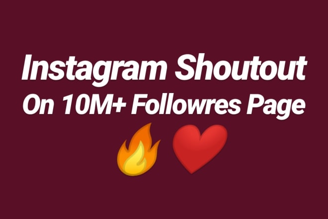 I will provide instagram shoutout on a 10m followers fashion account