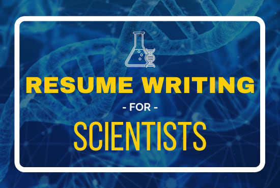 I will provide scientific resume or CV writing services