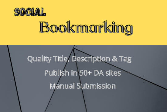 I will publish 80 manual bookmarking in high da sites