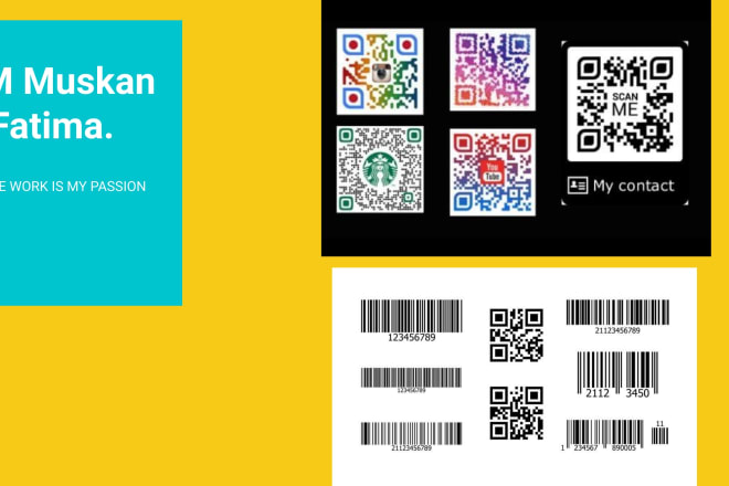 I will quickly bulk barcode and qr code generator