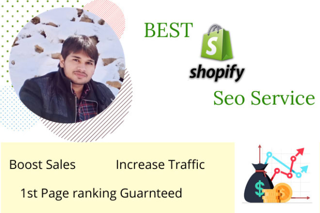 I will rank 1st your shopify website by pro SEO service guaranteed
