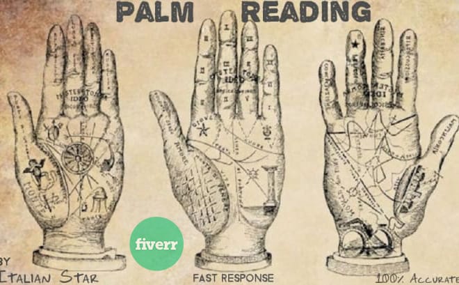 I will read the palm of your hands