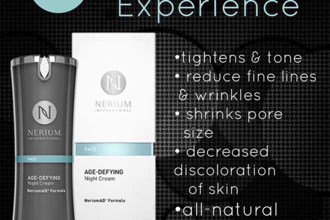 I will recommend Nerium products to reverse the aging process