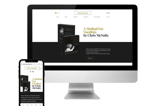 I will recreate your website on wix, with new modern design